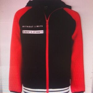 Kids Red and Black Jacket